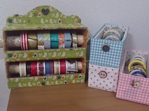 牛乳パックでマステ収納 暮らしニスタ