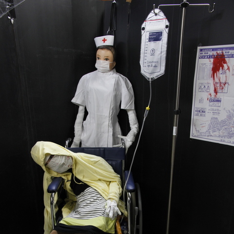 ハロウィン 手作りお化け屋敷 廃病院 暮らしニスタ