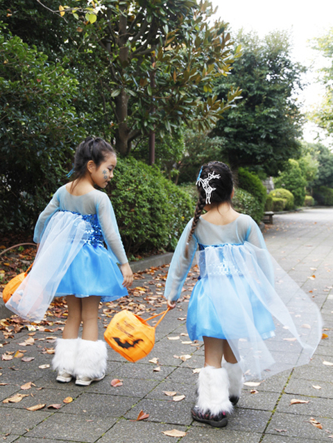 ハロウィン ハンドメイドでエルサ衣装 暮らしニスタ ハロウィン ハンドメイドでエルサ衣装 暮らしニスタ