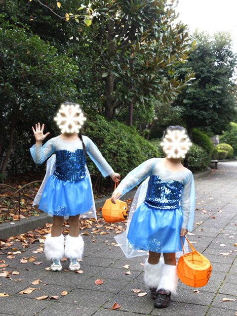 ハロウィン ハンドメイドでエルサ衣装 暮らしニスタ ハロウィン ハンドメイドでエルサ衣装 暮らしニスタ