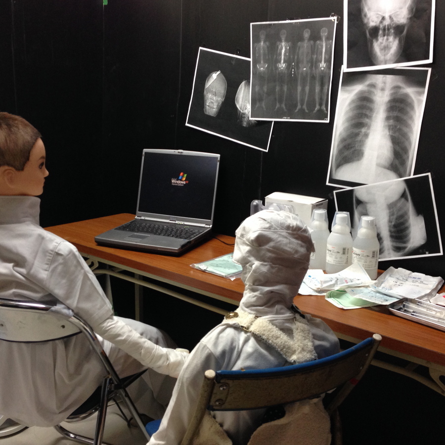 ハロウィン 手作りお化け屋敷 廃病院 暮らしニスタ