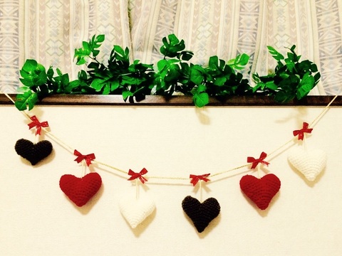 毛糸でハートガーランド バレンタインに可愛い手作り 暮らしニスタ 毛糸でハートガーランド バレンタインに可愛い手作り 暮らしニスタ