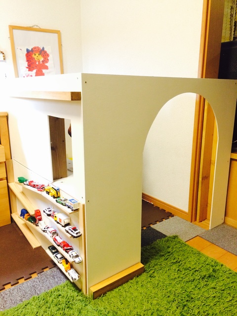 カラーボックスとべニアでdiy リビングにキッズスペース 暮らしニスタ カラーボックスとべニアでdiy リビングにキッズスペース 暮らしニスタ