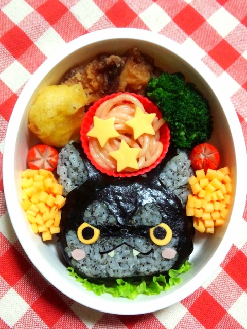 妖怪ウォッチ ダークニャン キャラ弁 暮らしニスタ 妖怪ウォッチ ダークニャン キャラ弁 暮らしニスタ
