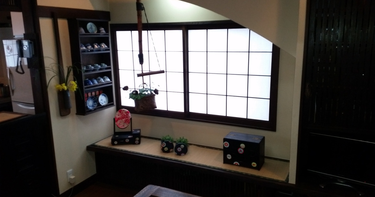 飾り棚をdiy 古民家風インテリア 暮らしニスタ