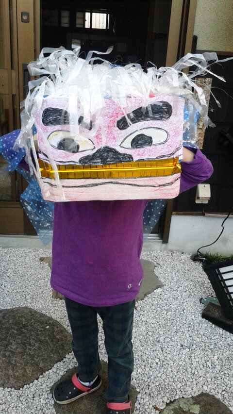 手作り段ボールおもちゃ 獅子舞 暮らしニスタ 手作り段ボールおもちゃ 獅子舞 暮らしニスタ