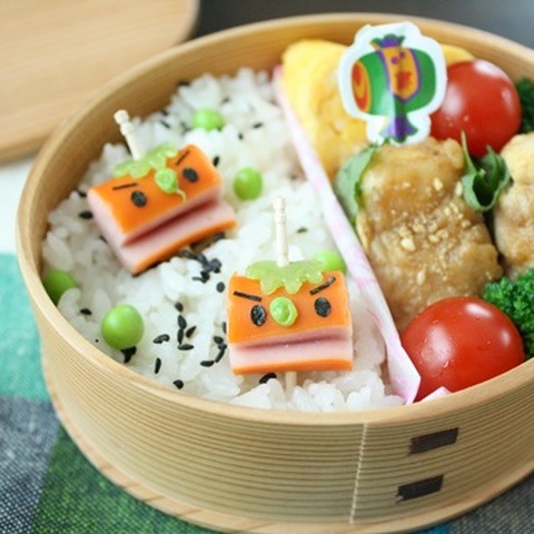 簡単かわいい節分弁 赤鬼ウインナーの作り方 暮らしニスタ