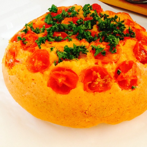 炊飯器 Hmで簡単 ミニトマトでケークサレ 暮らしニスタ