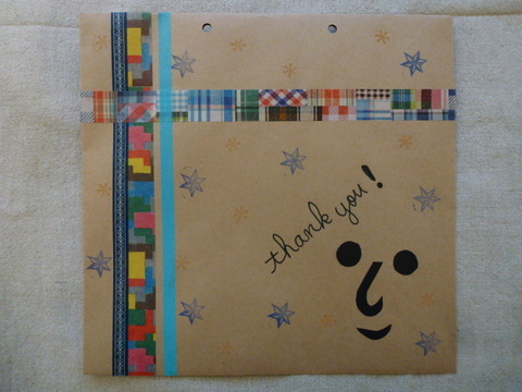 簡単 封筒を紙袋風にラッピング 暮らしニスタ