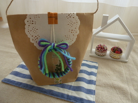 輪っかが可愛い 簡単ラッピング 暮らしニスタ 輪っかが可愛い 簡単ラッピング 暮らしニスタ