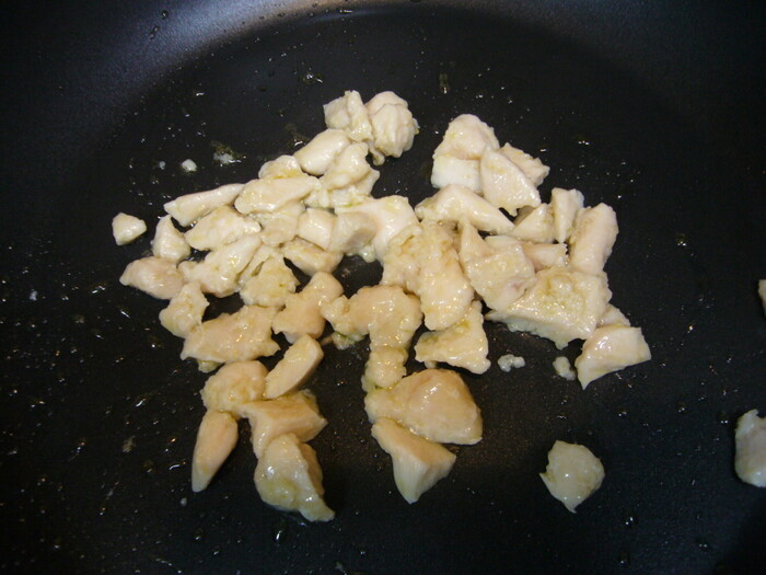 チキンライスを作る。