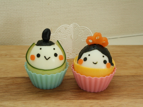 お皿を重ねてひな壇風 ひな祭りオードブル 暮らしニスタ