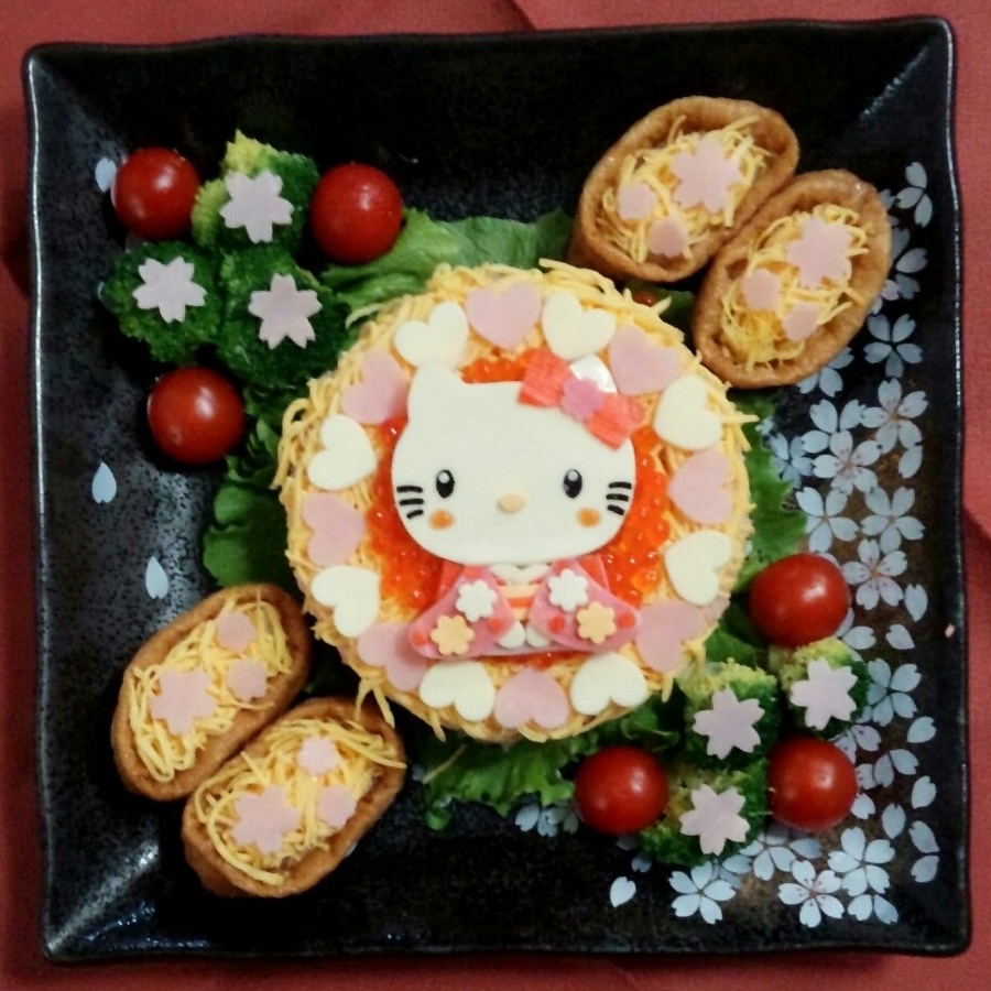 ひな祭りのお祝いに キュートなちらし寿司レシピ デコアイデア32選 暮らしニスタ