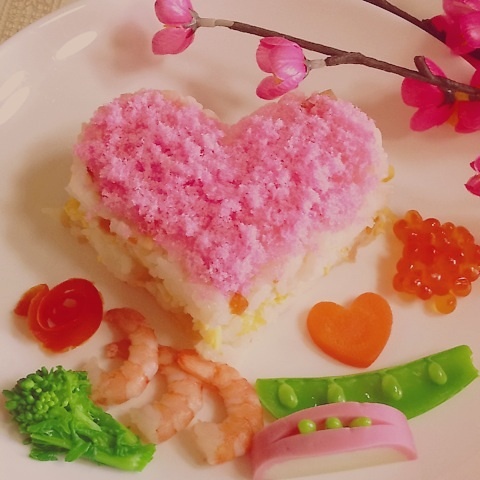ひな祭りのお祝いに キュートなちらし寿司レシピ デコアイデア32選 暮らしニスタ