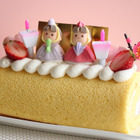 ロールケーキ de ひな祭り♡　～ロールケーキをデコして楽しむお祝いケーキ