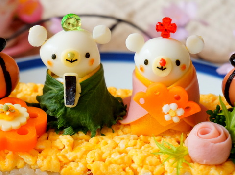 キャラ弁 キャラご飯に くまちゃんお雛様 お内裏様の作り方 暮らしニスタ キャラ弁 キャラご飯に くまちゃんお雛様 お内裏様の作り方 暮らしニスタ