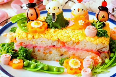 かわいいデコ寿司 寿司ケーキ スゴすぎるレシピ 作り方 暮らしニスタ