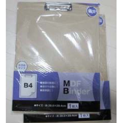 材料として「MDFバインダーB4」を使用