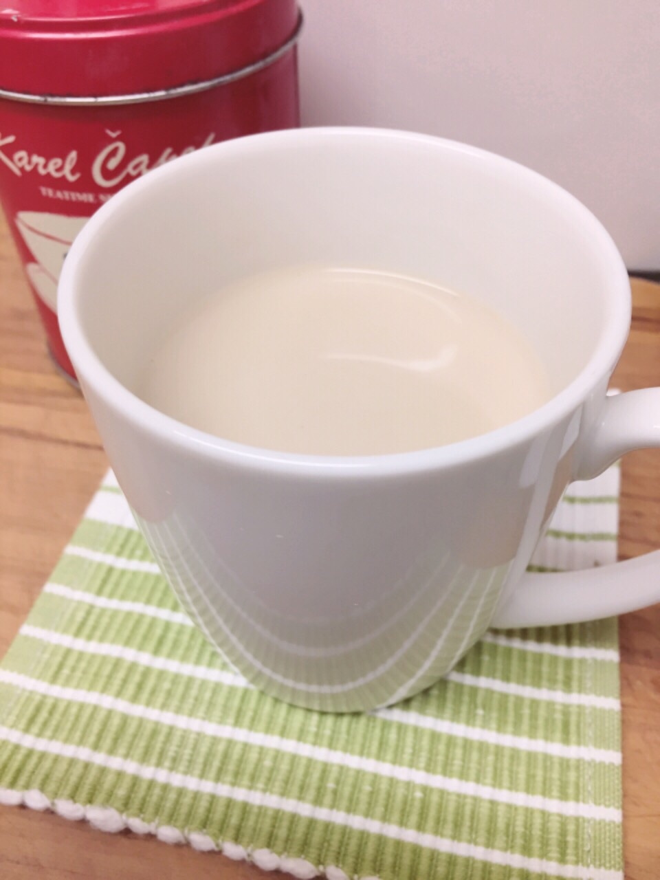 簡単！手軽に！焙じ茶ラテ