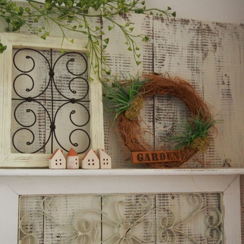 セリアフェイクで本物みたいなエアプランツリース 暮らしニスタ セリアフェイクで本物みたいなエアプランツリース 暮らしニスタ