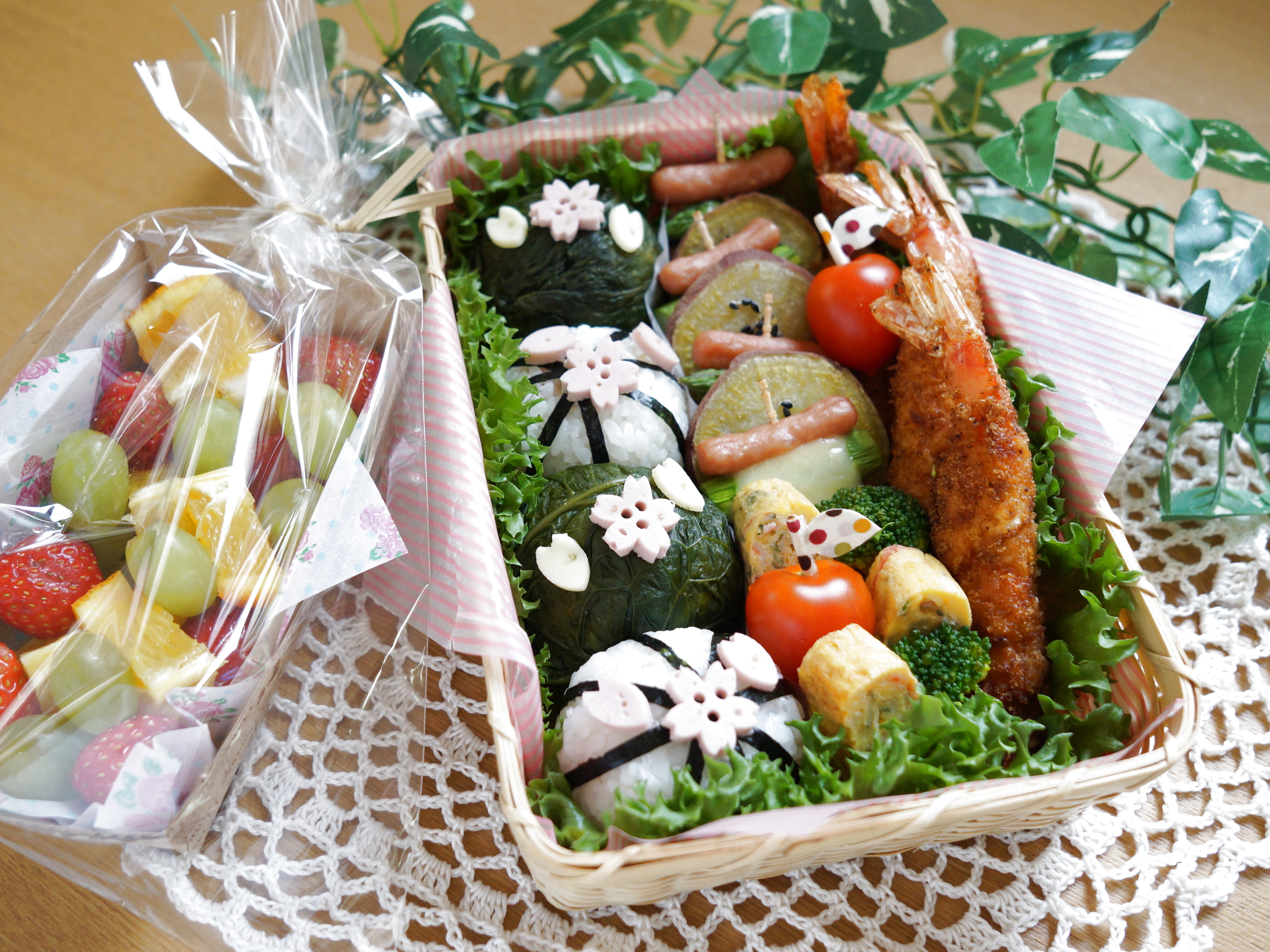 お花見のお弁当♪かわいい＆楽チンな詰め方のコツ