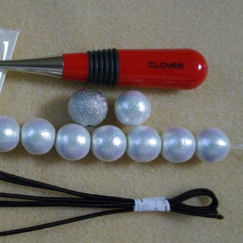 コットンパールのヘアゴム 暮らしニスタ コットンパールのヘアゴム 暮らしニスタ