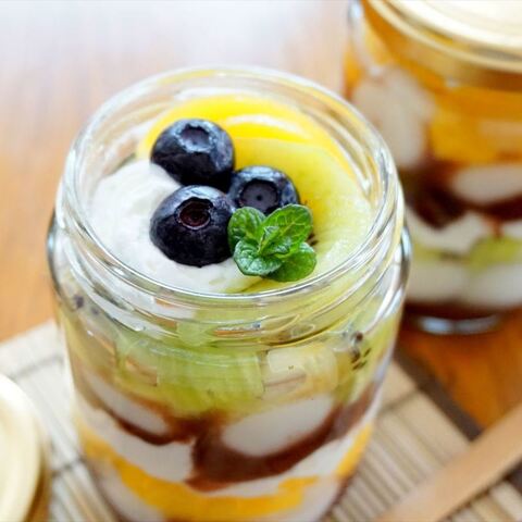 100均ジャースイーツ 白玉入りフルーツ小倉クリームdeほっこり和カフェ 暮らしニスタ 100均ジャースイーツ 白玉入りフルーツ小倉クリームdeほっこり和カフェ 暮らしニスタ