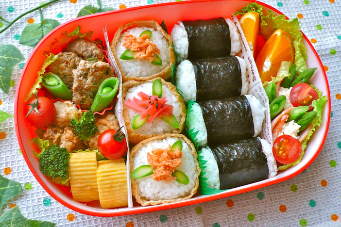 色とりどりで可愛い！春爛漫のお花見弁当