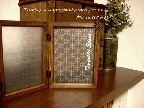 セリアリメイク フォトフレームでミニパーテーション 暮らしニスタ セリアリメイク フォトフレームでミニパーテーション 暮らしニスタ