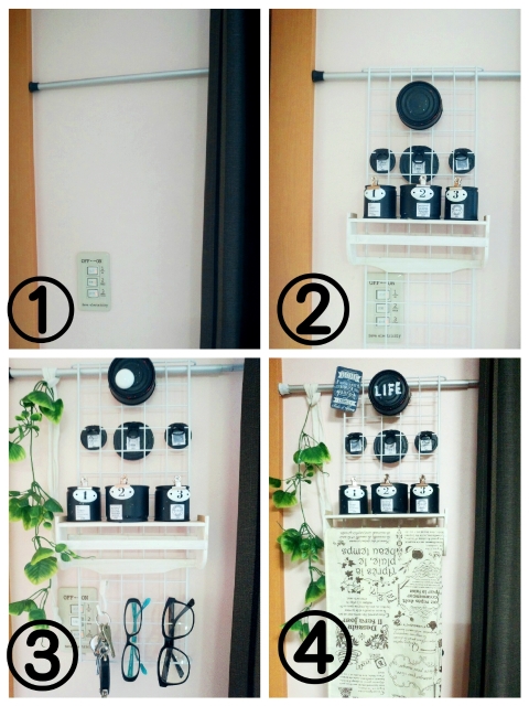 100均ワイヤーネットで壁掛け小物収納ラックdiy 暮らしニスタ 100均ワイヤーネットで壁掛け小物収納ラックdiy 暮らしニスタ
