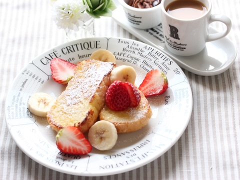 みんな大好き フレンチトースト 盛り付けのコツ 暮らしニスタ みんな大好き フレンチトースト 盛り付けのコツ 暮らしニスタ