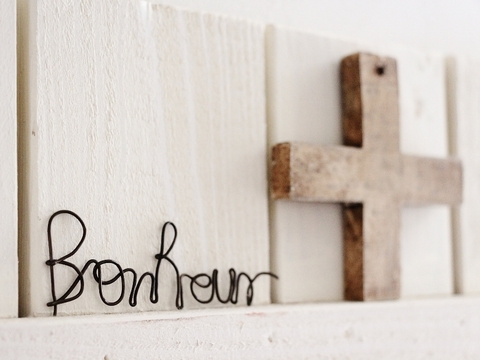 ワイヤー文字で手軽に簡単デコレーション 暮らしニスタ