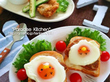 冷凍卵で節約！カフェ風ひよこデコモーニングプレート