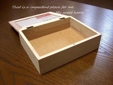 セリア木箱を アンティーク風にリメイク 暮らしニスタ