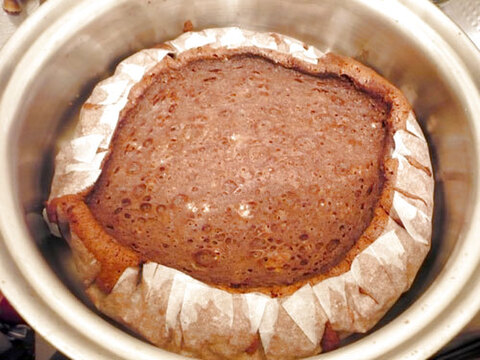 超簡単 材料2つでチョコケーキ 暮らしニスタ