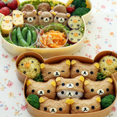 大人気♡リラックマお稲荷さんの行楽弁当