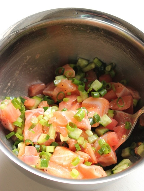 ロミロミサーモン パンケーキのワンプレート ちょっとハワイな気分で 暮らしニスタ