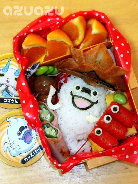 キャラ弁 こどもの日に向けて 兜ウィスパー弁当はいかが 暮らしニスタ キャラ弁 こどもの日に向けて 兜ウィスパー弁当はいかが 暮らしニスタ