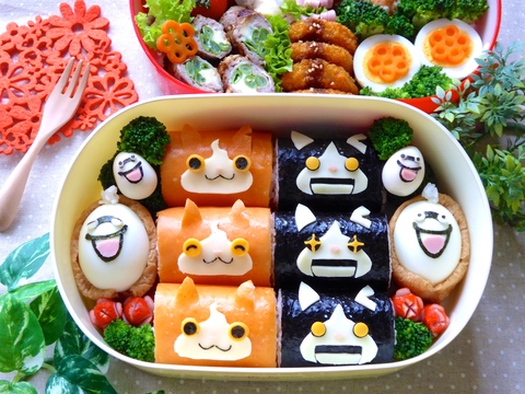 キャラ弁 大人気 妖怪ウォッチの運動会弁当 暮らしニスタ キャラ弁 大人気 妖怪ウォッチの運動会弁当 暮らしニスタ