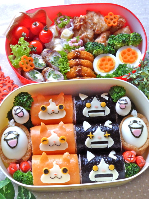 キャラ弁 大人気 妖怪ウォッチの運動会弁当 暮らしニスタ キャラ弁 大人気 妖怪ウォッチの運動会弁当 暮らしニスタ