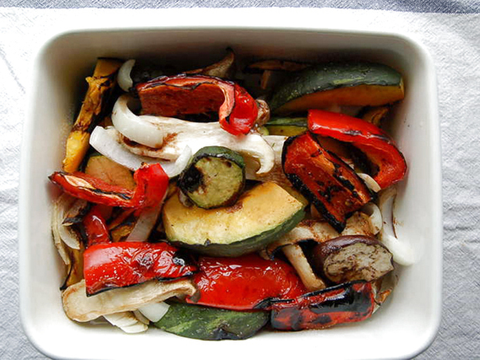 夏のごちそう時短レシピ「野菜の焼きびたしバルサミコソース」