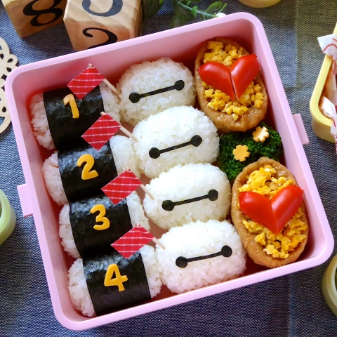 キャラ弁 これなら出来る ベイマックスの運動会弁当 暮らしニスタ