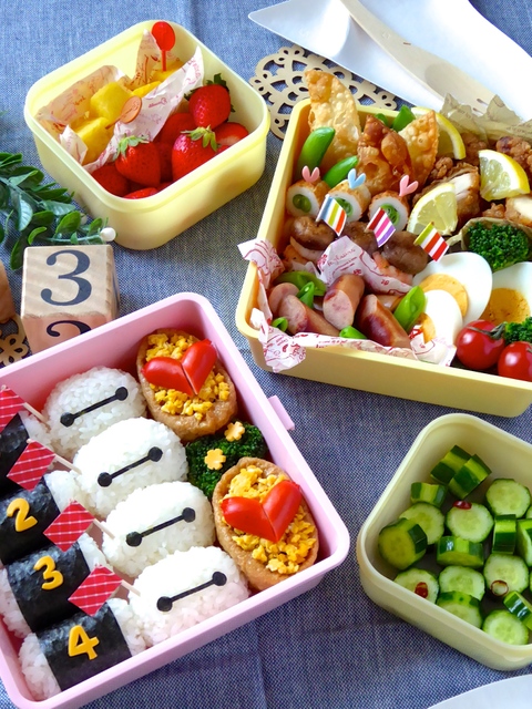 キャラ弁 これなら出来る ベイマックスの運動会弁当 暮らしニスタ キャラ弁 これなら出来る ベイマックスの運動会弁当 暮らしニスタ
