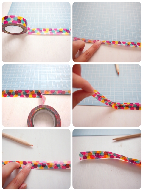 マスキングテープで立体の星 のパーティーピック 暮らしニスタ