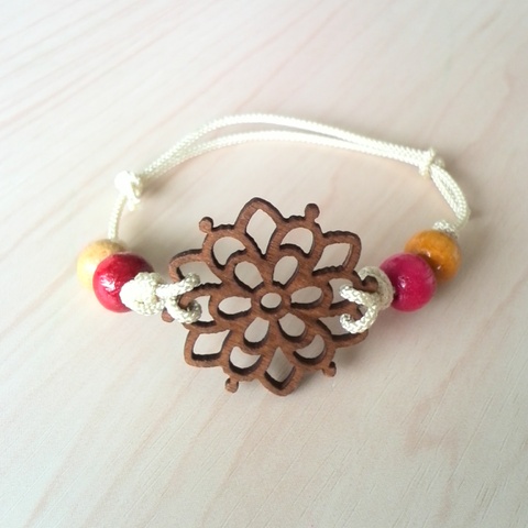 簡単 セリアの木製パーツでブレスレット 暮らしニスタ 簡単 セリアの木製パーツでブレスレット 暮らしニスタ