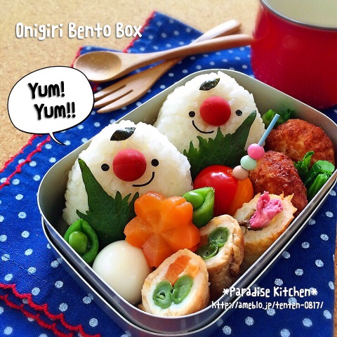 初心者さんにも簡単キャラ弁 おにぎりくん弁当 暮らしニスタ 初心者さんにも簡単キャラ弁 おにぎりくん弁当 暮らしニスタ