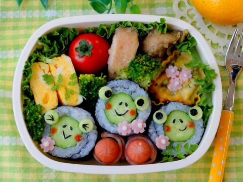 かえるちゃん海苔巻弁当 暮らしニスタ かえるちゃん海苔巻弁当 暮らしニスタ