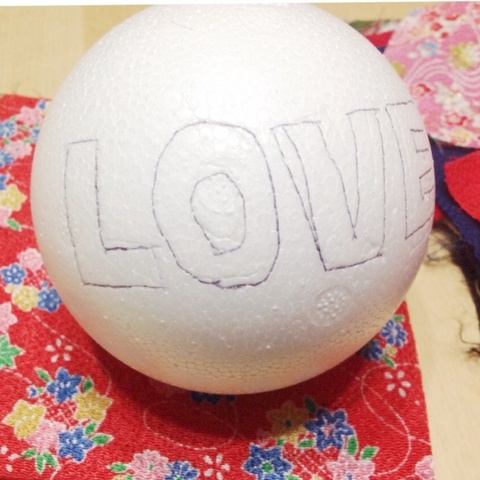 七五三 お正月の撮影に 100均発泡スチロールで手毬作り 暮らしニスタ