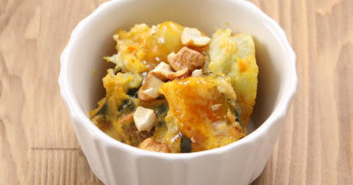 野菜嫌いの子どもにも大人気 かぼちゃとさつまいものきな粉マヨサラダ 暮らしニスタ