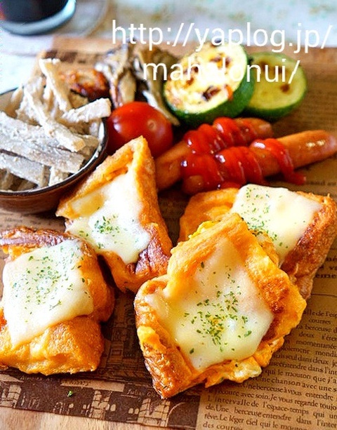 甘くない おかずにもお酒にも合う Newフレンチーズトースト 暮らしニスタ